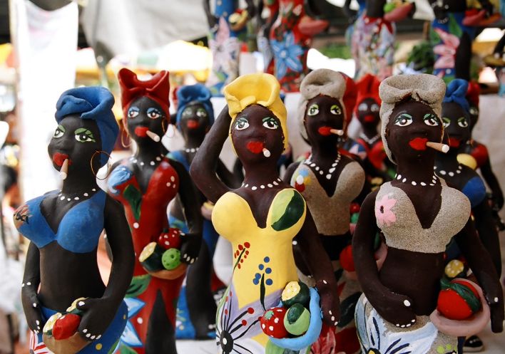 African-Cuban ladies miniatures