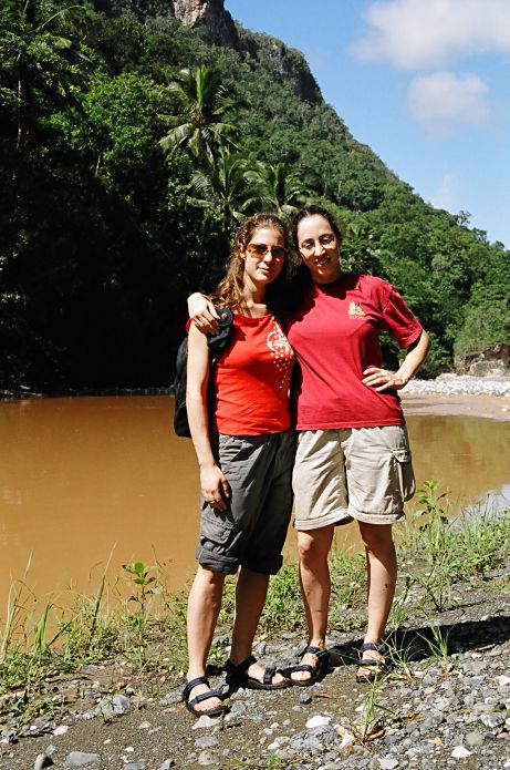 Two sisters in the Yumury river