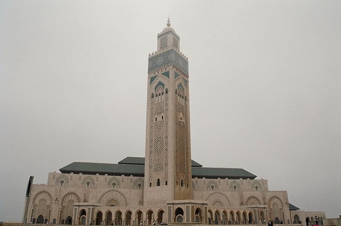 The tallest Minaret in the world - Hassan II Mosque, Casablanca