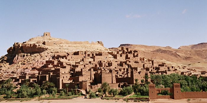 Many movies have been shot at the Kasbah of Ait Ben Haddou, such as Lawrence of Arabia and Gladiator 